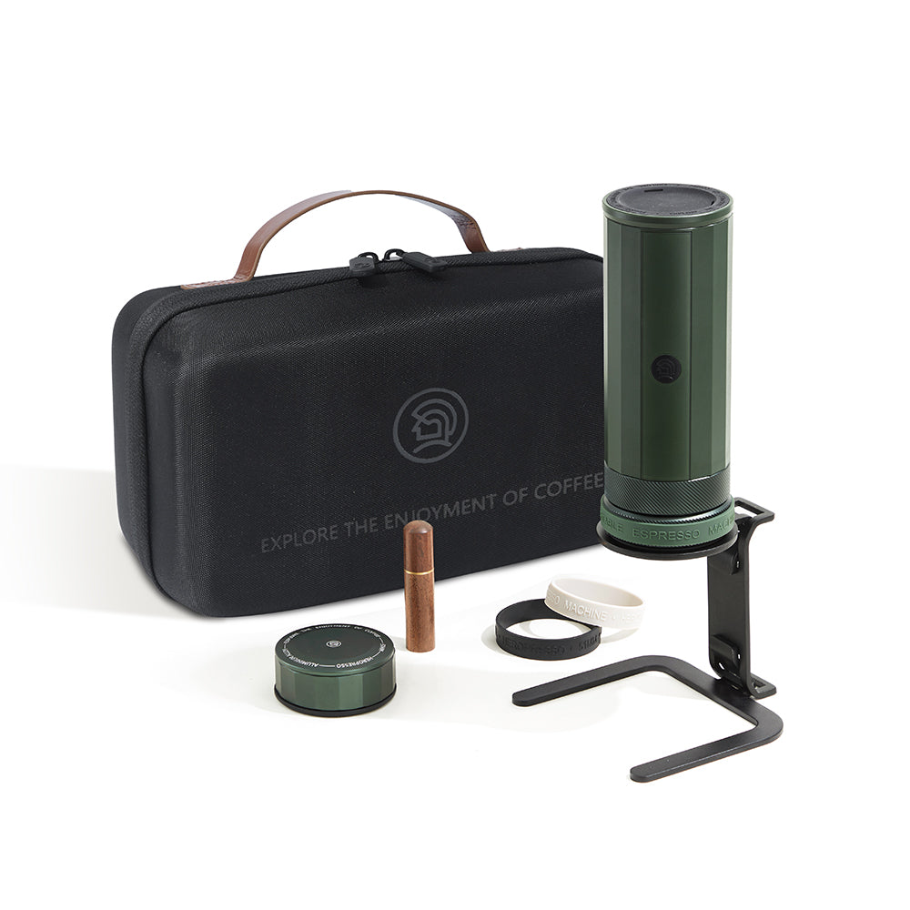 PORTABLE ESPRESSO MAKER-ELECTRIC HEATING FOR CAMPING & TRAVEL