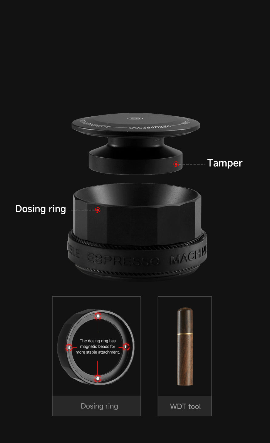 PORTABLE ESPRESSO MAKER-ELECTRIC HEATING FOR CAMPING & TRAVEL