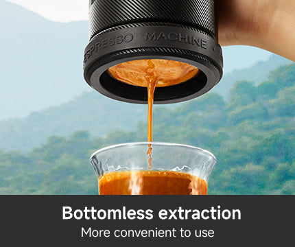 PORTABLE ESPRESSO MAKER-ELECTRIC HEATING FOR CAMPING & TRAVEL