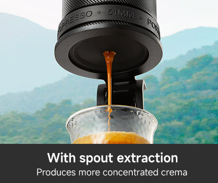 PORTABLE ESPRESSO MAKER-ELECTRIC HEATING FOR CAMPING & TRAVEL