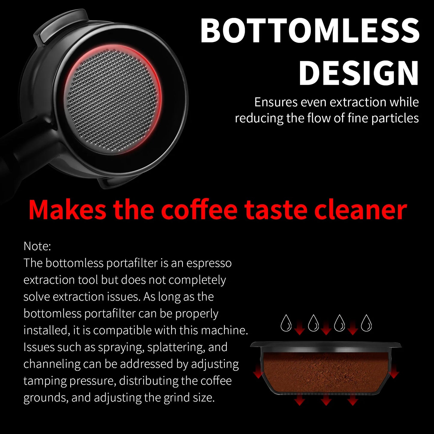Astra Collection Bottomless Portafilter