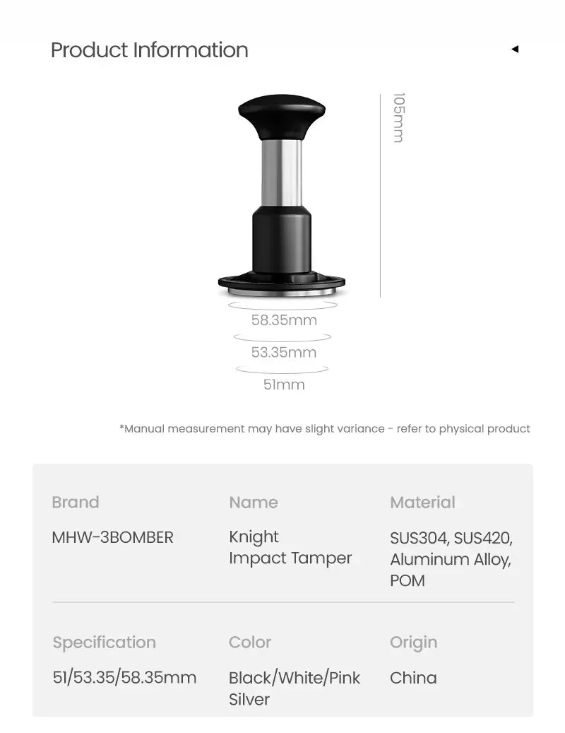Knight Impact Tamper